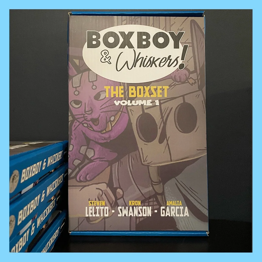 BoxBoy & Whiskers #1-8 BOXSET! — Lelitoverse Comics